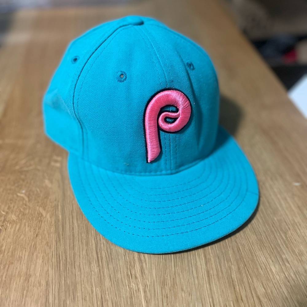 New Era Philadelphia Phillies Teal Baseball SnapBack Cap